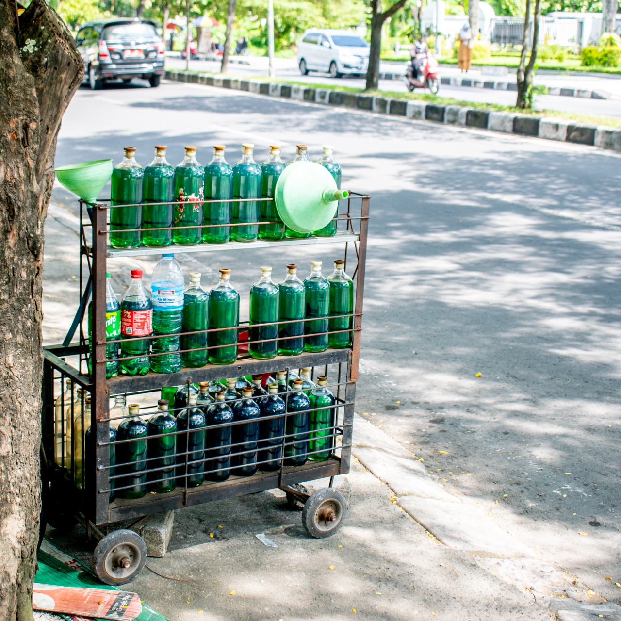 kiosk selling petrol