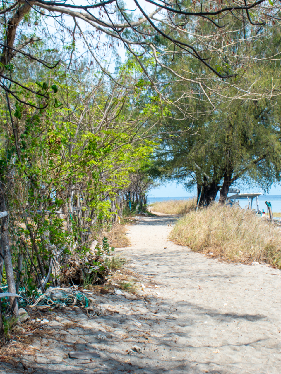 northern area of gili air