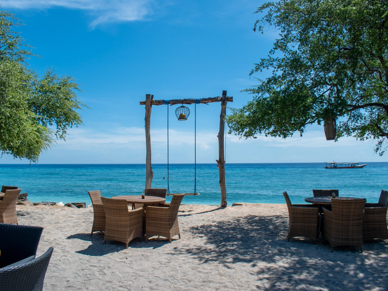 the north swing on gili trawangan