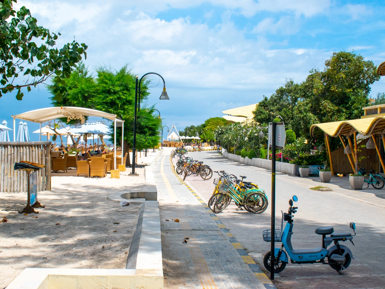 gili trawangan main street