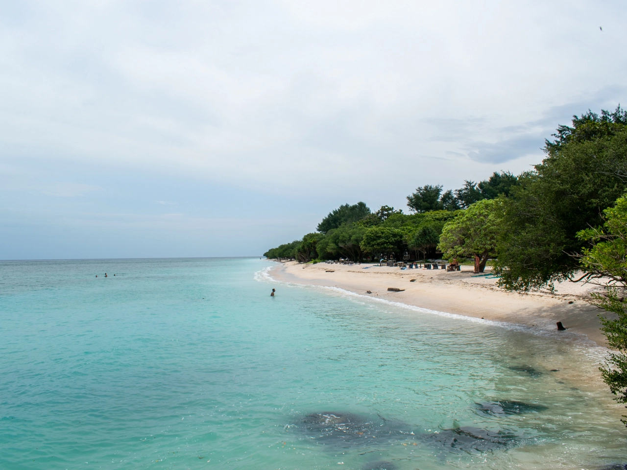 gili trawangan west beach 1