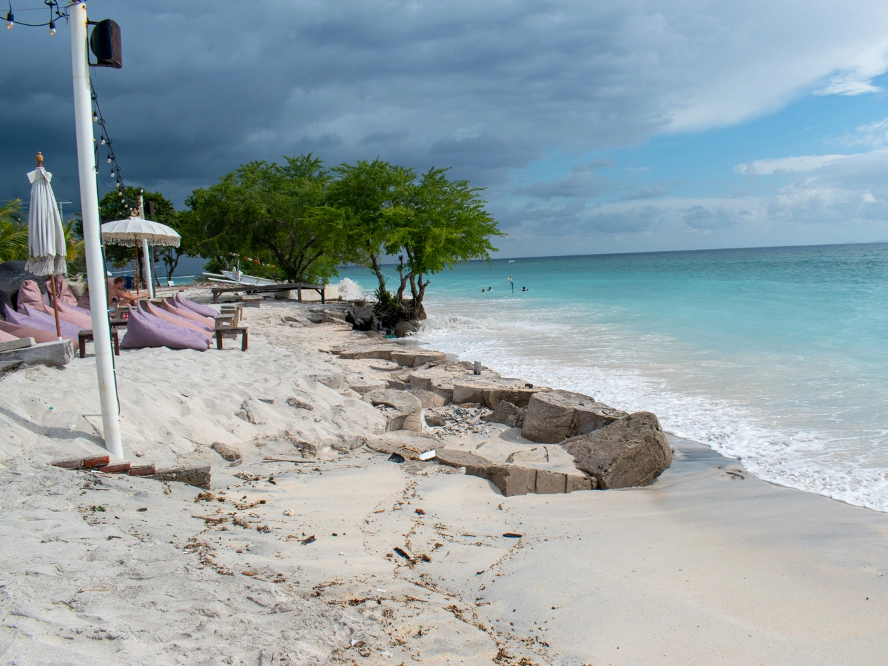 west gili trawangan beach 4 view